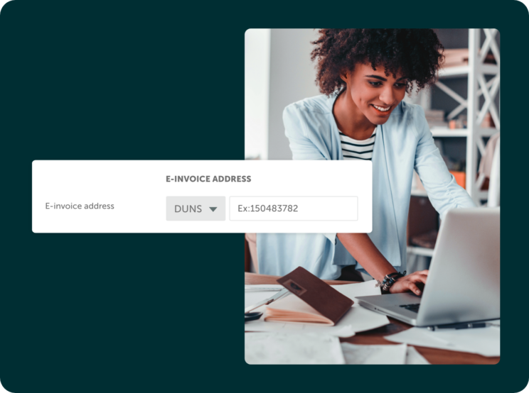 E-invoicing address