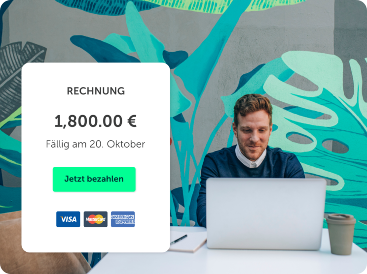 Rechnungen mit Stripe bezahlen